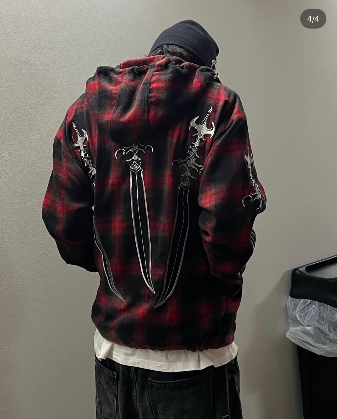 떠그클럽 아랍소드 플란넬 집업 arab sword -2size- 상품이미지1