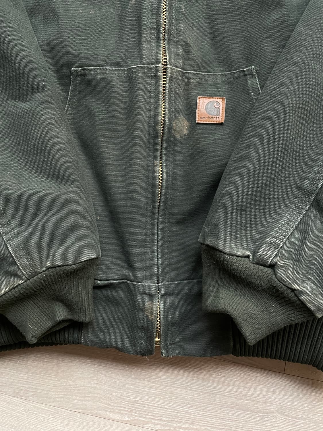 칼하트 j130 mos 모스 액티브 샌드스톤 빈티지 carhartt 상품이미지6