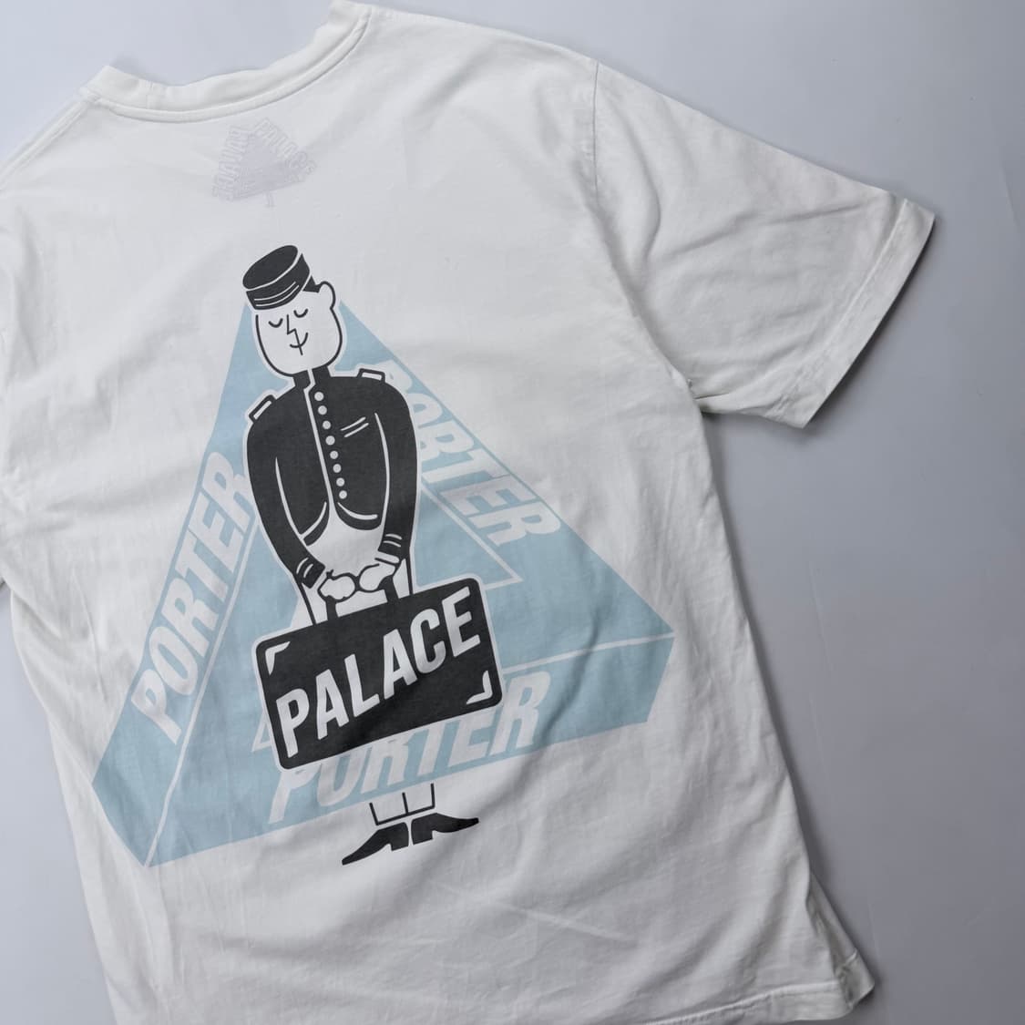 팔라스 x 포터 트라이퍼그 벨 보이 티셔츠 화이트 상품이미지10
