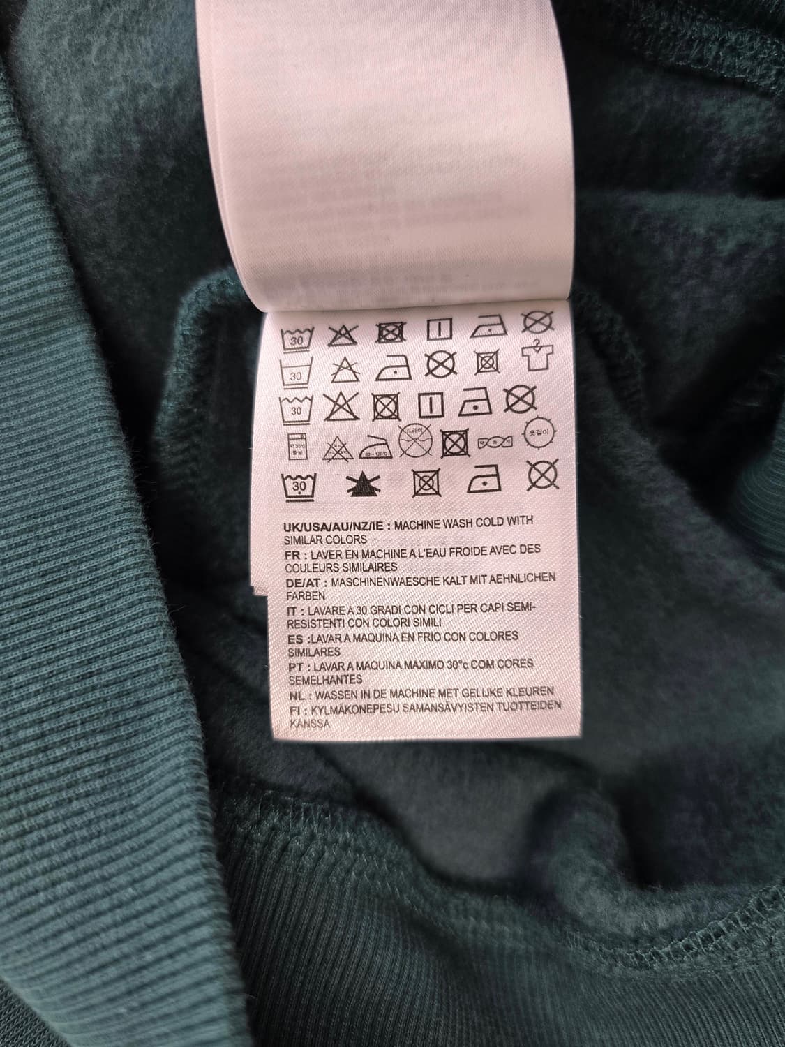 칼하트 후드티 틸그린 S 상품이미지6