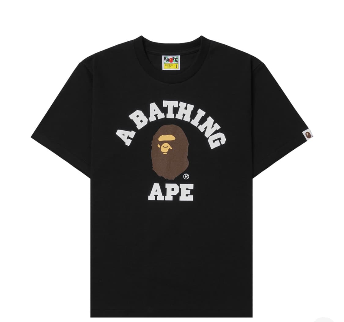 베이프 컬리지 블랙 xxl판매 상품이미지1