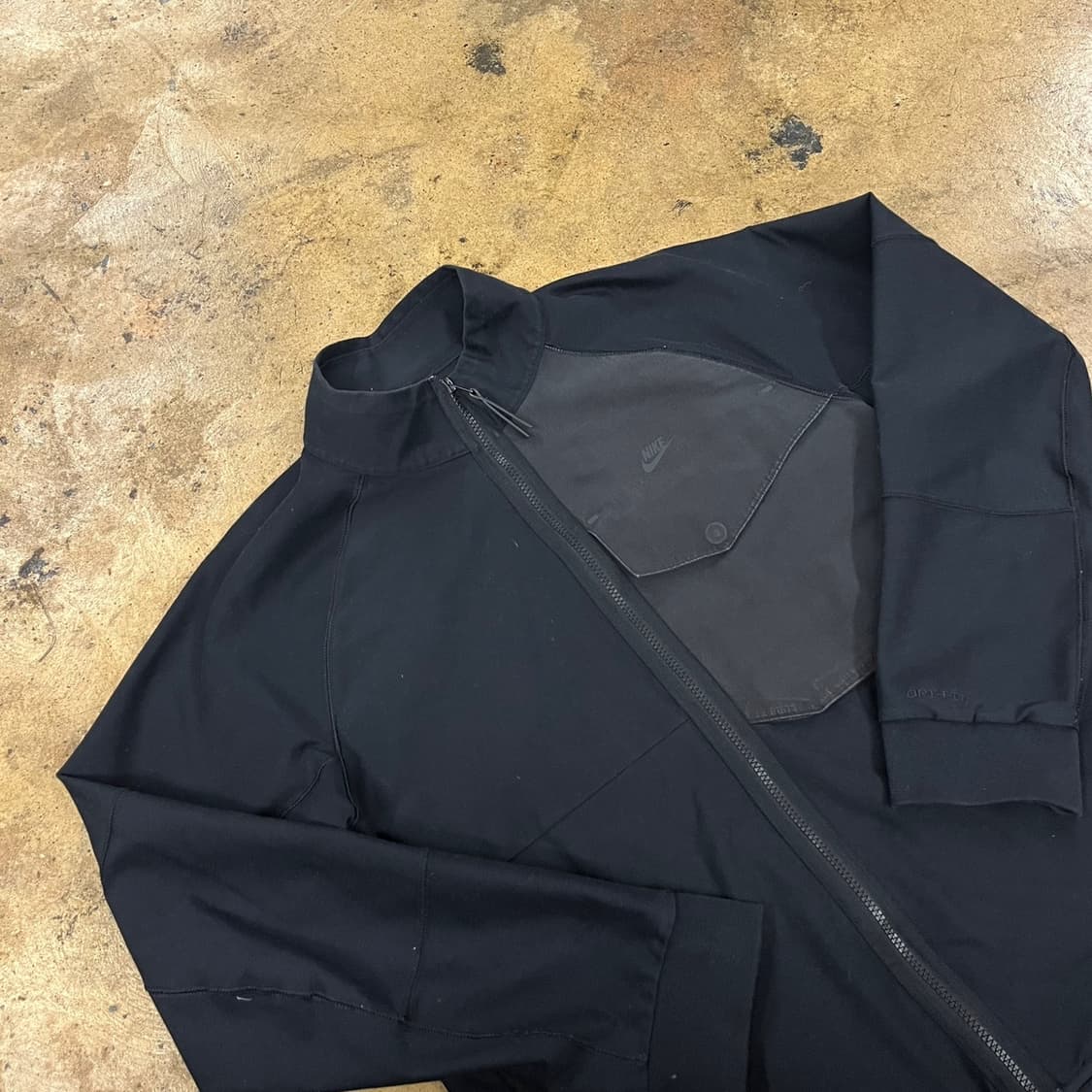 [정품/M] 나이키 테크팩 블랙 스포츠 집업 자켓 b17 상품이미지1