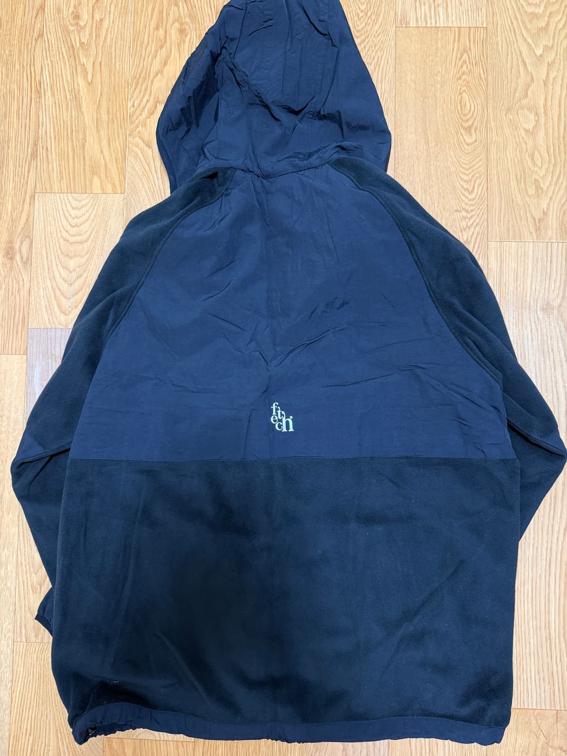 Fetch 플리스 후드 반집업 상품이미지2