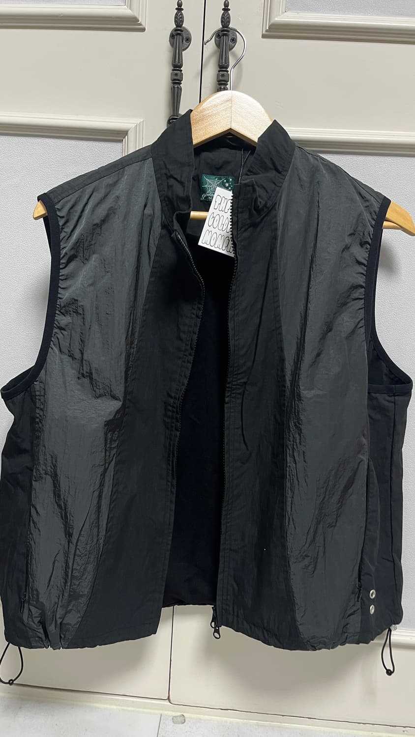 더콜디스트모먼트 TCM 3 slit vest (black) [M] 상품이미지1