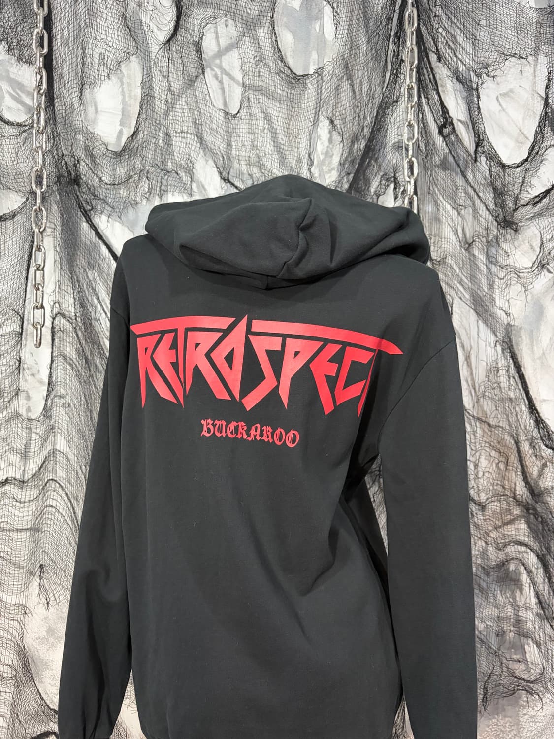 BUCKAROO overfit  lettering Hoodie 상품이미지8