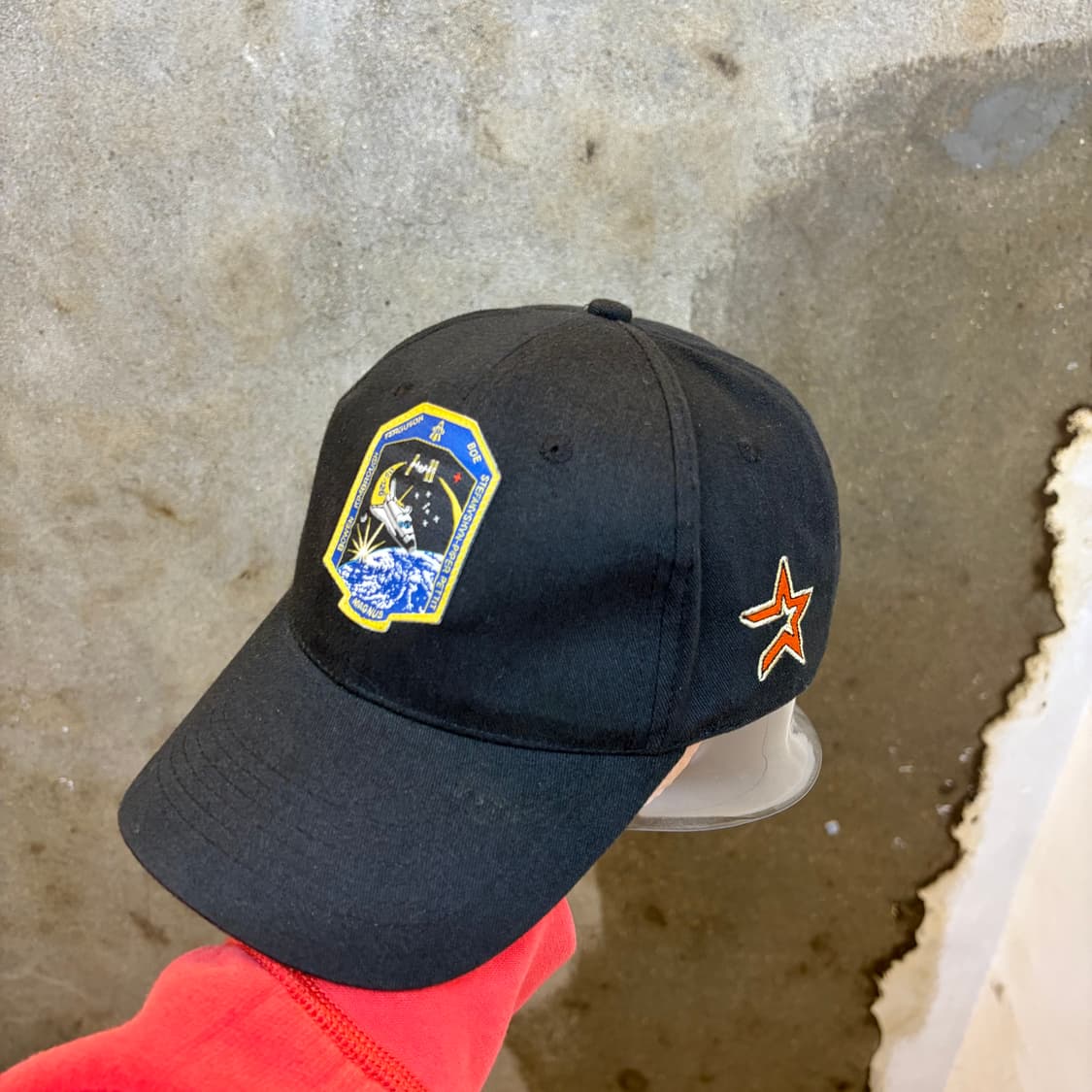 90s USA 빈티지 STS-126 우주왕복선 엔데버호 볼캡 모자  상품이미지2