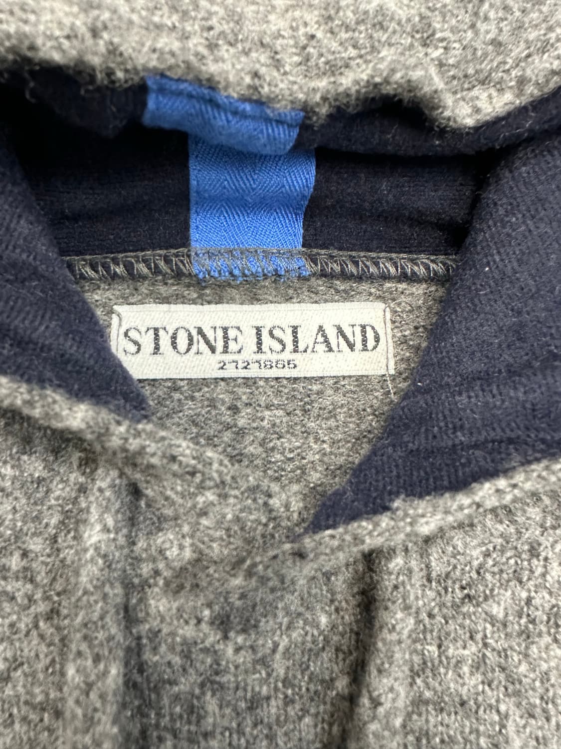 스톤아일랜드 후드 니트 L 회색 상품이미지3