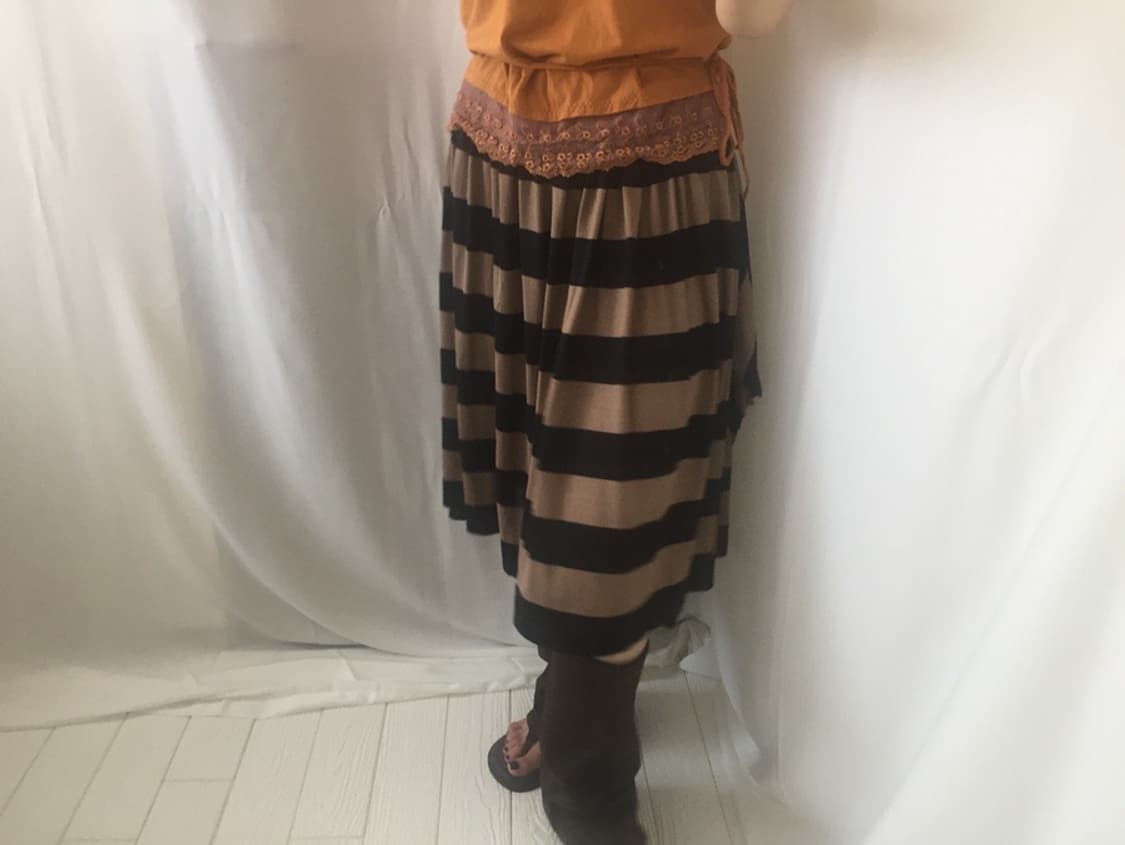 646. stripe layered midi SK 상품이미지9