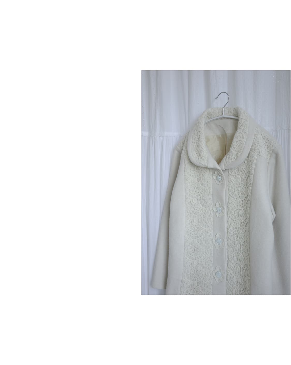 Round flower race jacket 상품이미지5