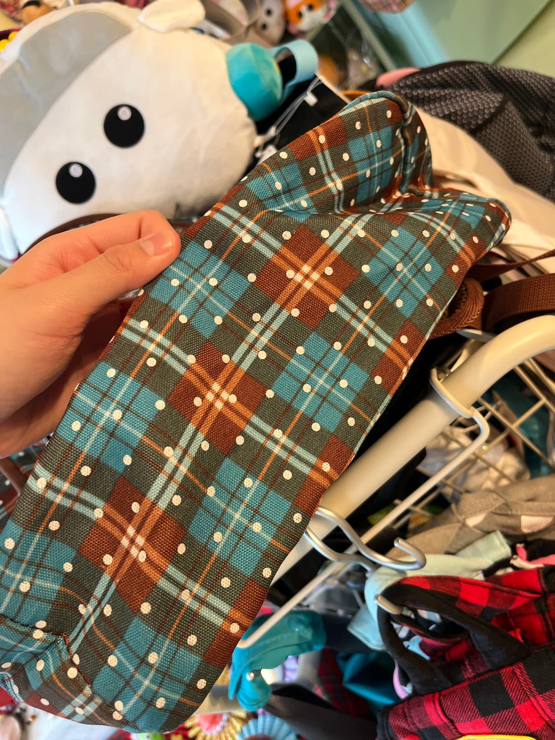 컨버스 체크 땡땡이 백팩 🌀 상품이미지6