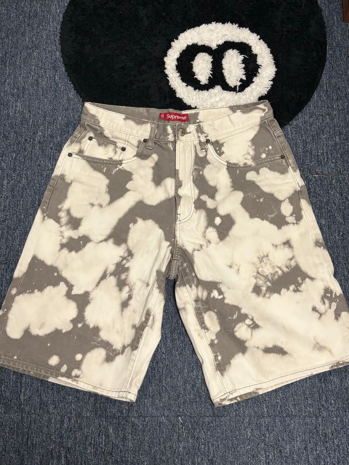 슈프림 베기 데님 셔츠 블리자드 25ss 상품이미지1