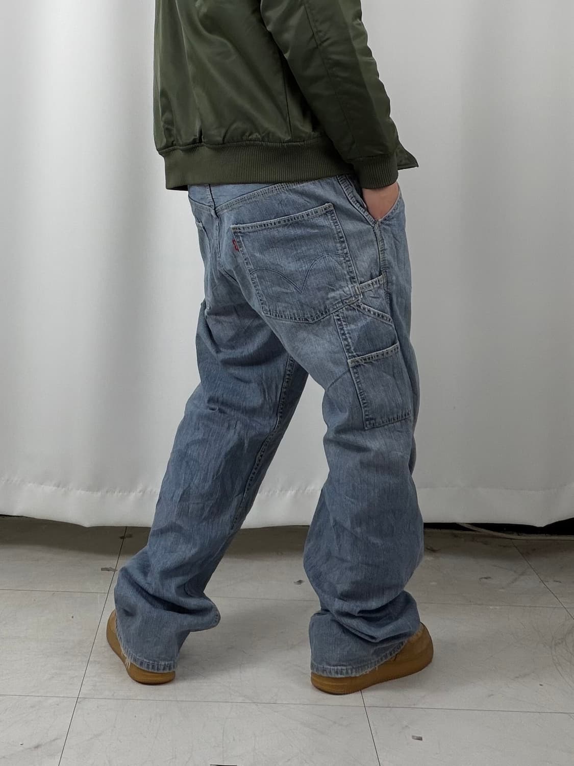 a228) 32 리바이스 카펜터 루즈스트레이트 상품이미지1