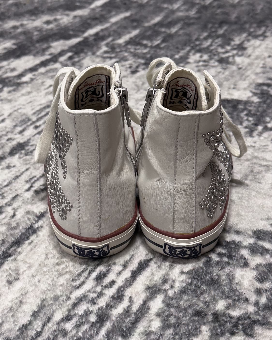{Ash} Star Stud Leather High-Top Sneaker 상품이미지4