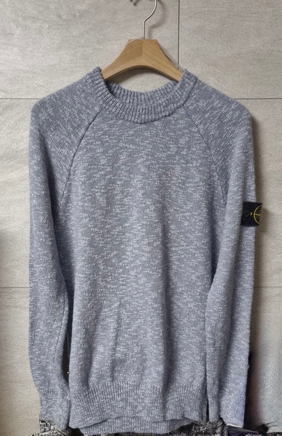 스톤 아일랜드 와펜 울 니트 상품이미지1