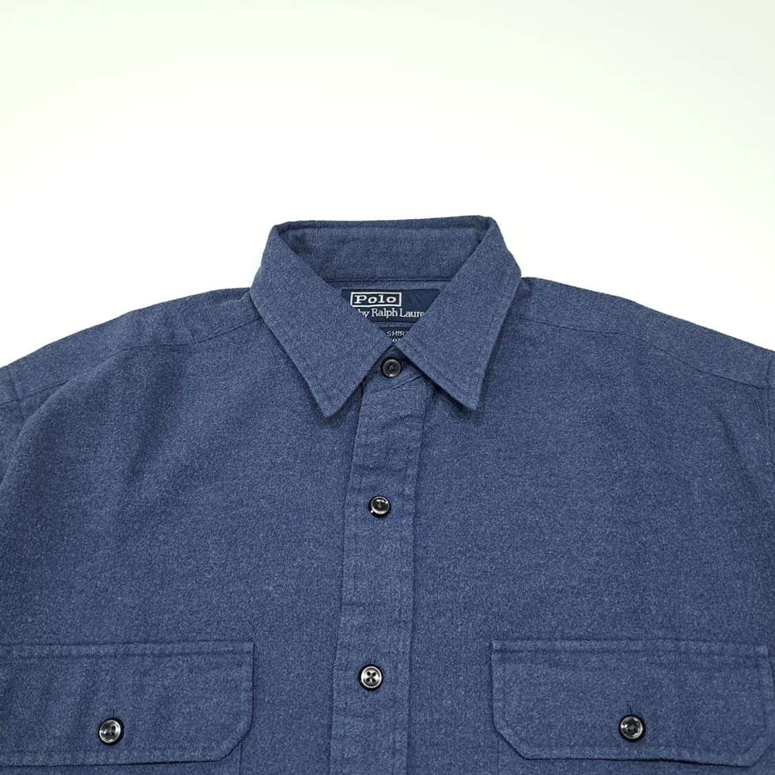 CL057 S 폴로 랄프로렌 90s G.I. SHIRT 헤비 코튼 플란 상품이미지2
