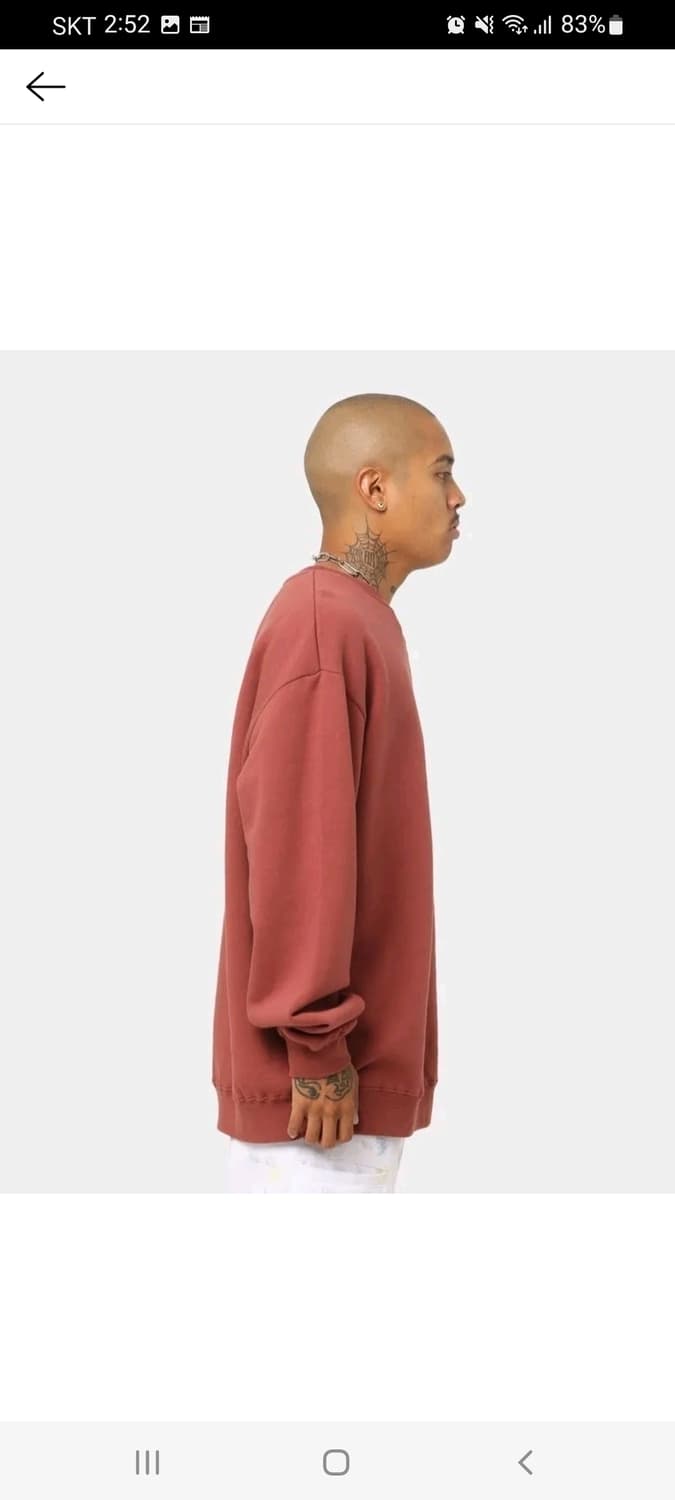 스투시 맨투맨 긴팔 티셔츠( XL사이즈 ) 상품이미지3