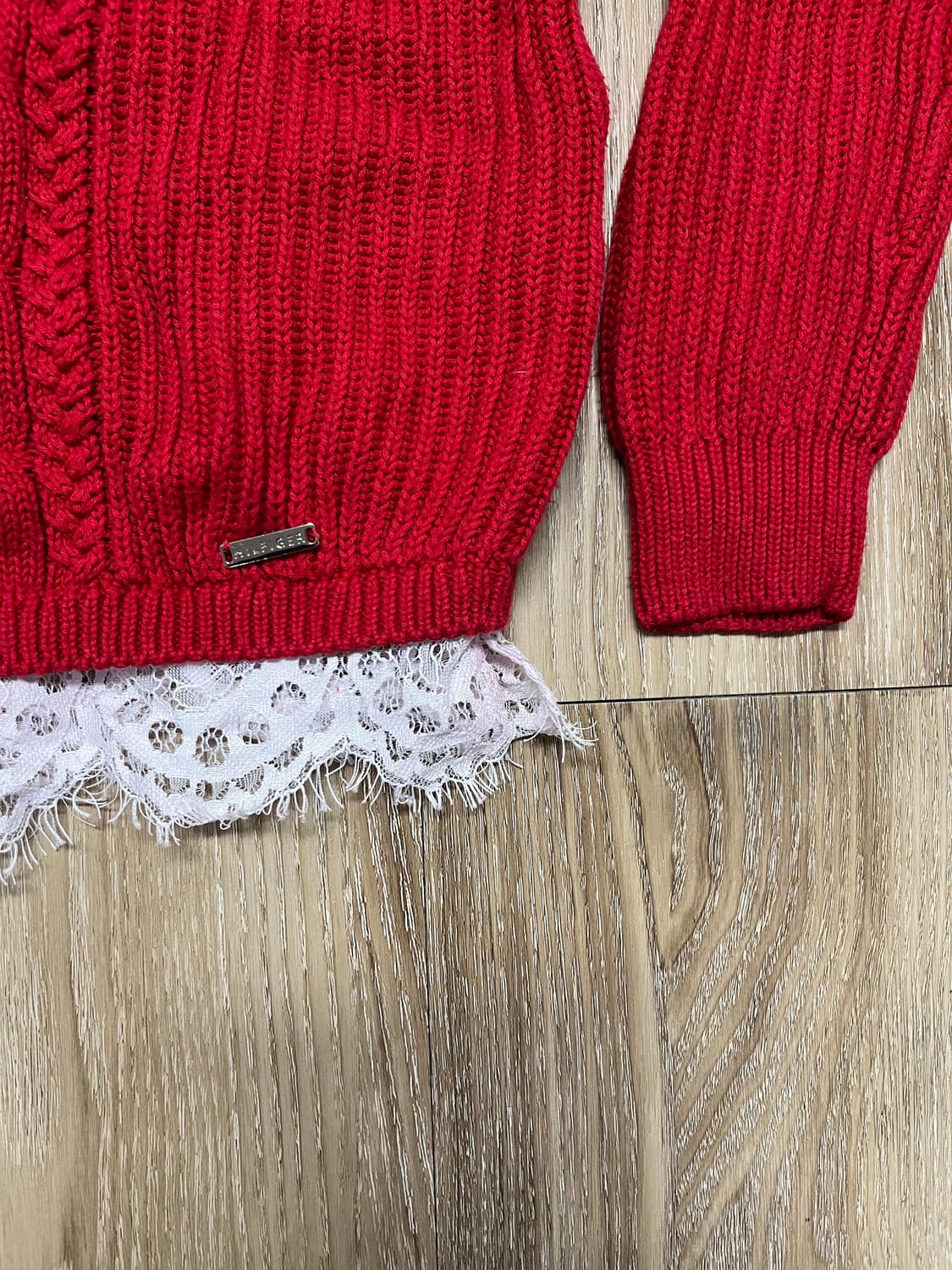 타미힐피거 꽈배기 니트 M 상품이미지2