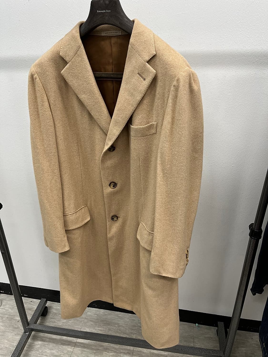 110) 카루소 사르토리아 헤링본 코트 상품이미지1