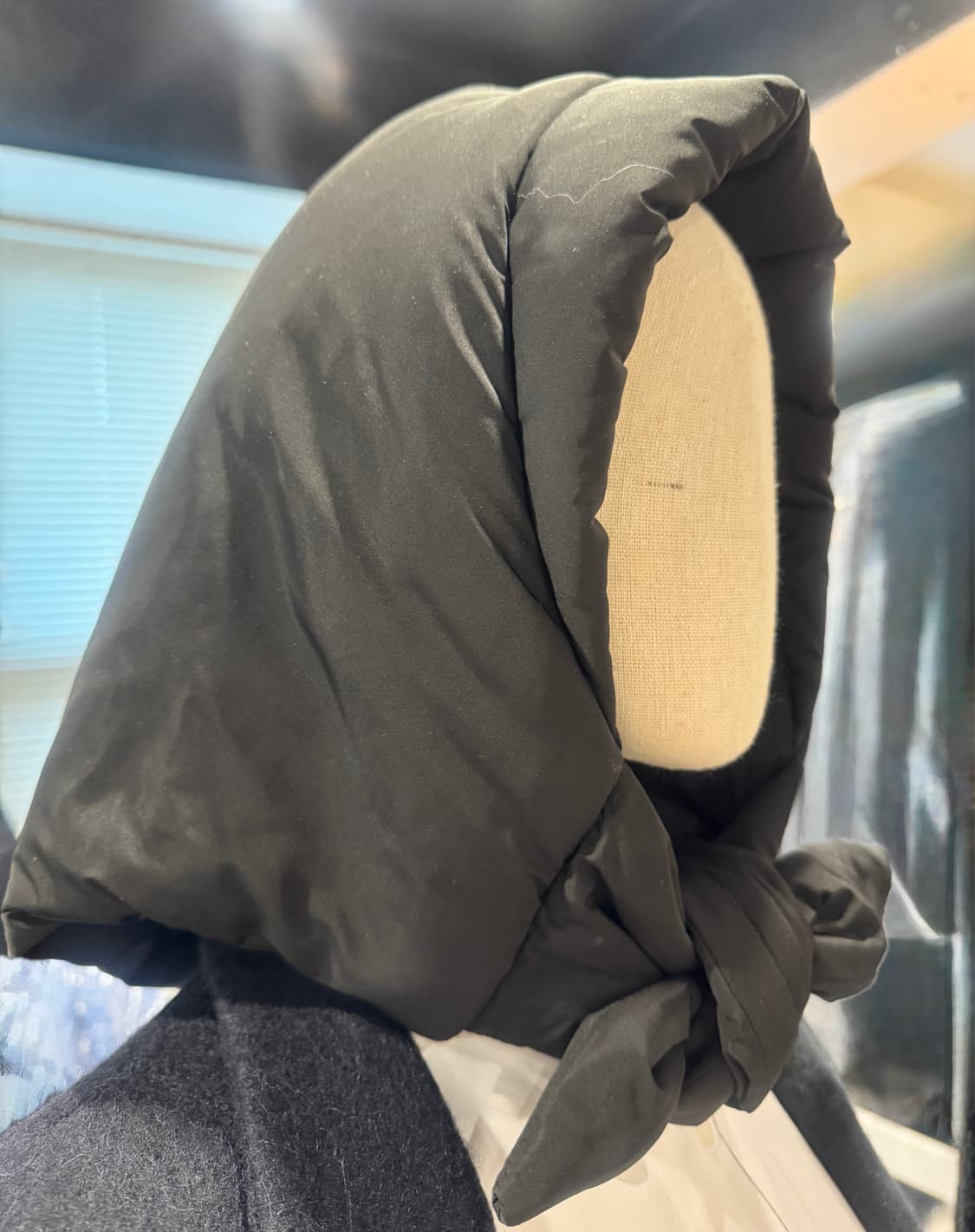 새상품 패딩후드 상품이미지4