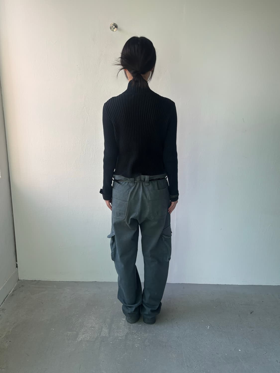 램페이지 90’s 멀티 패브릭 하프 집업 상품이미지3