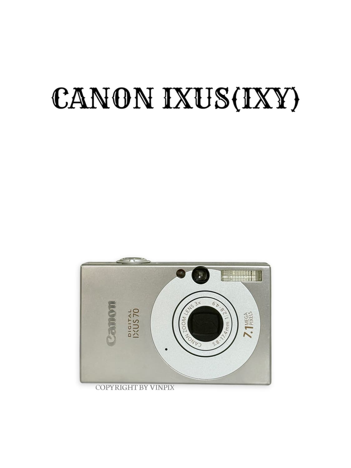 캐논 익서스 70(ixus 70) 디지털 카메라 디카 상품이미지1