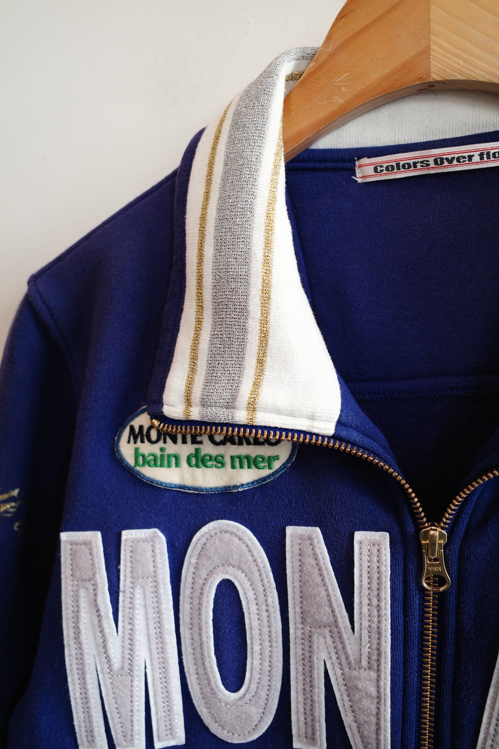 Japan brand 자수패치 투웨이 집업 져지  상품이미지4