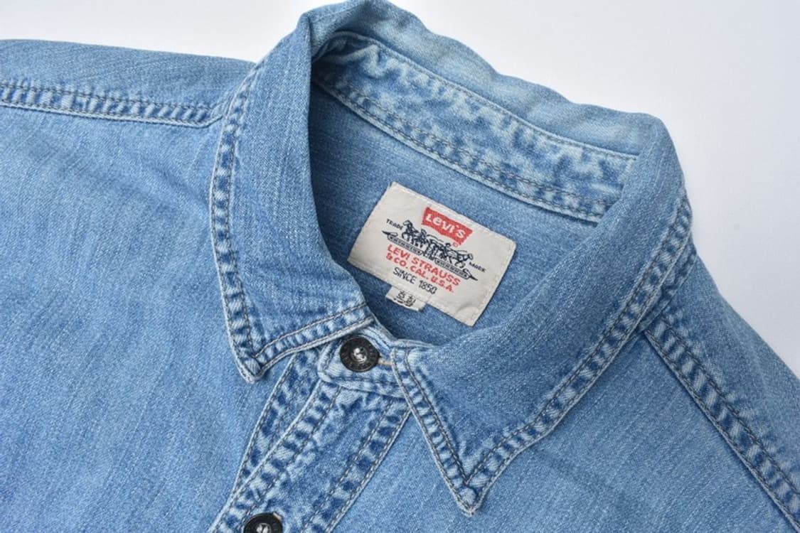 90S 리바이스 코리아 웨스턴 데님셔츠 청남방 105 N0811 상품이미지7