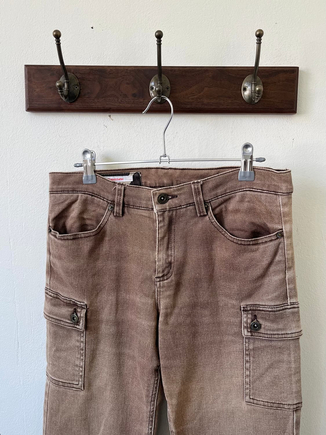 Tickled chatter 스티치 카고 팬츠 상품이미지2