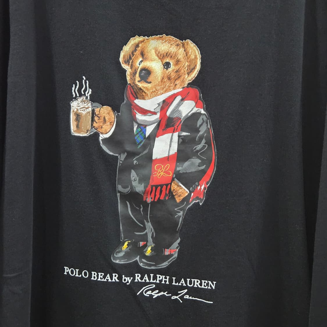 폴로랄프로렌 키즈 폴로베어 프린팅 롱슬리브 L/12/14 상품이미지2