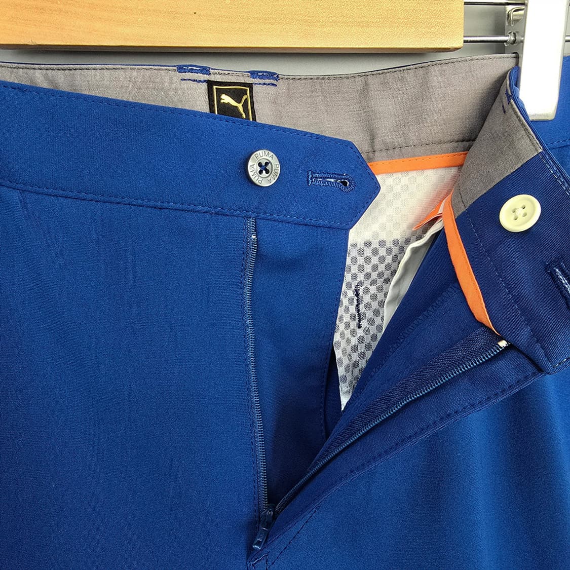 푸마 PUMA 기능성 블루 슬랙스 팬츠 88(35) 상품이미지7