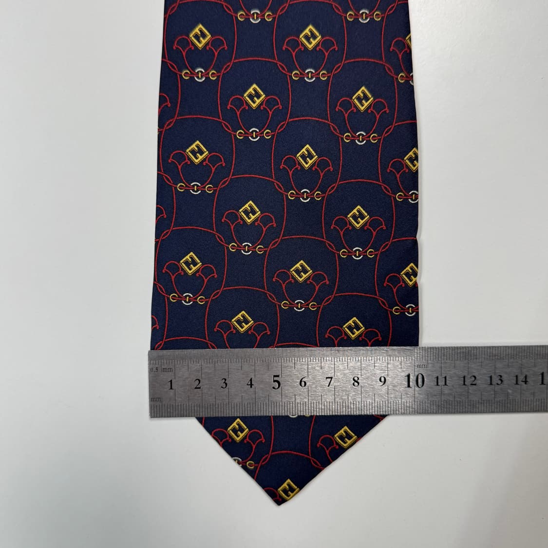 펜디 (FENDI) FF 모노그램 정품 명품 넥타이 상품이미지8