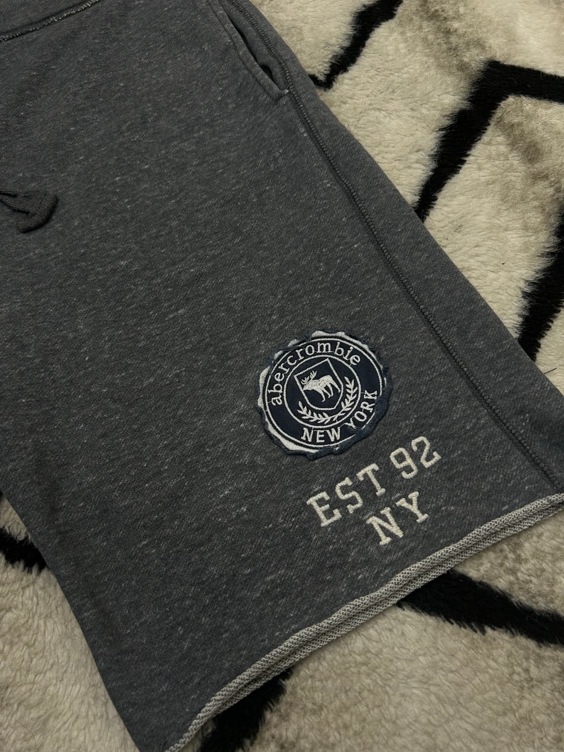 [XL]아베크롬비 트레이닝 반바지/그레이 상품이미지1