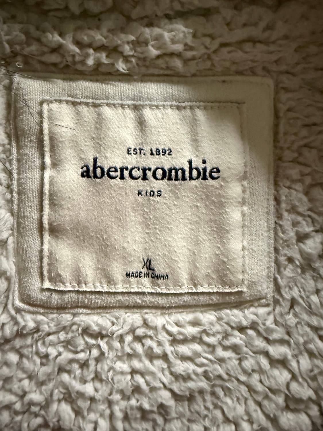 아베크롬비 울프죠 후드집업 네이비 상품이미지3