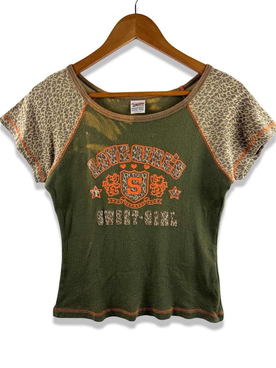 JPN 레오파드 호피 나그랑 딱붙티2862 상품이미지1