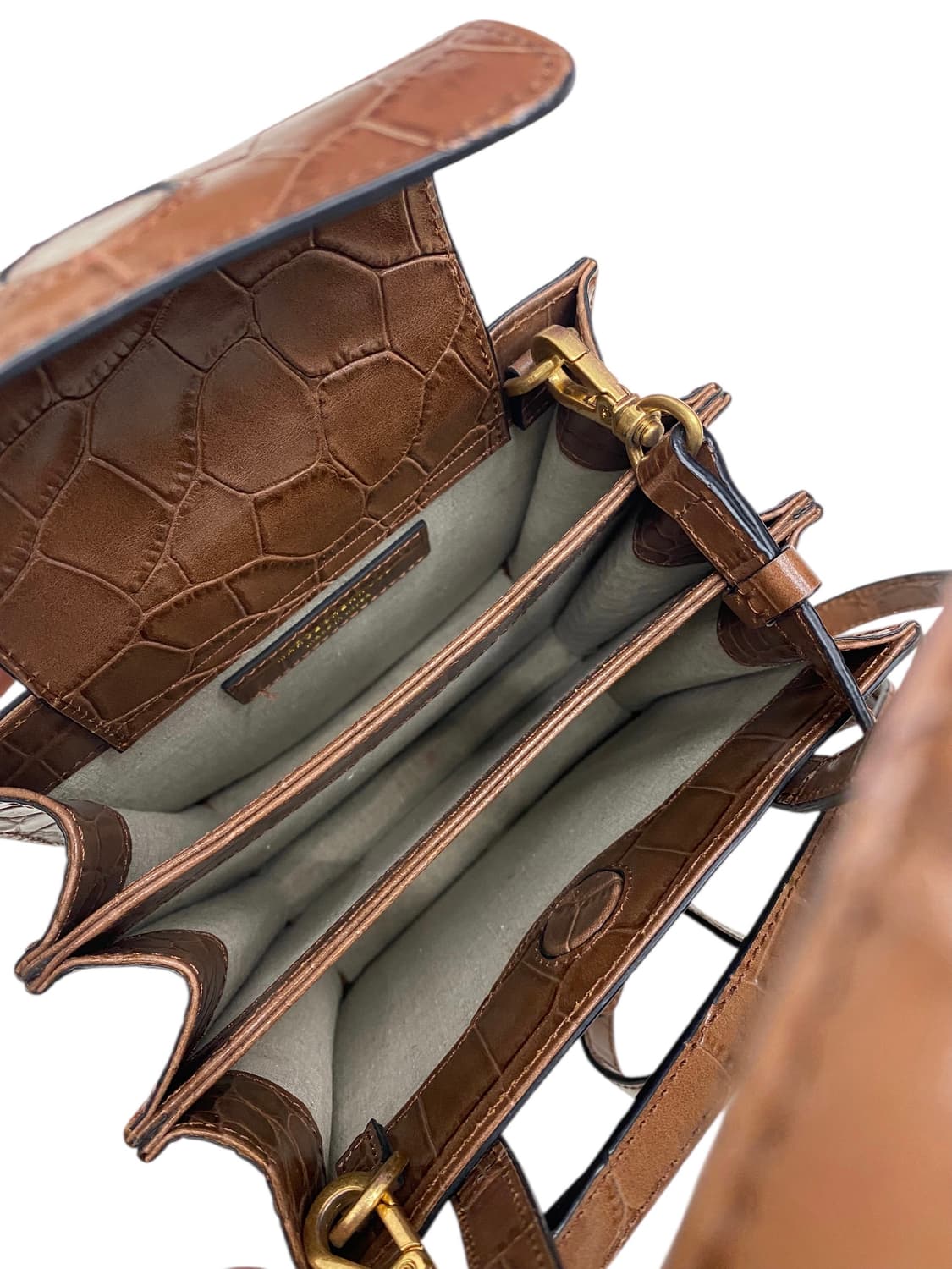 마지셔우드 브라운 크로커 미니 토트백 상품이미지3