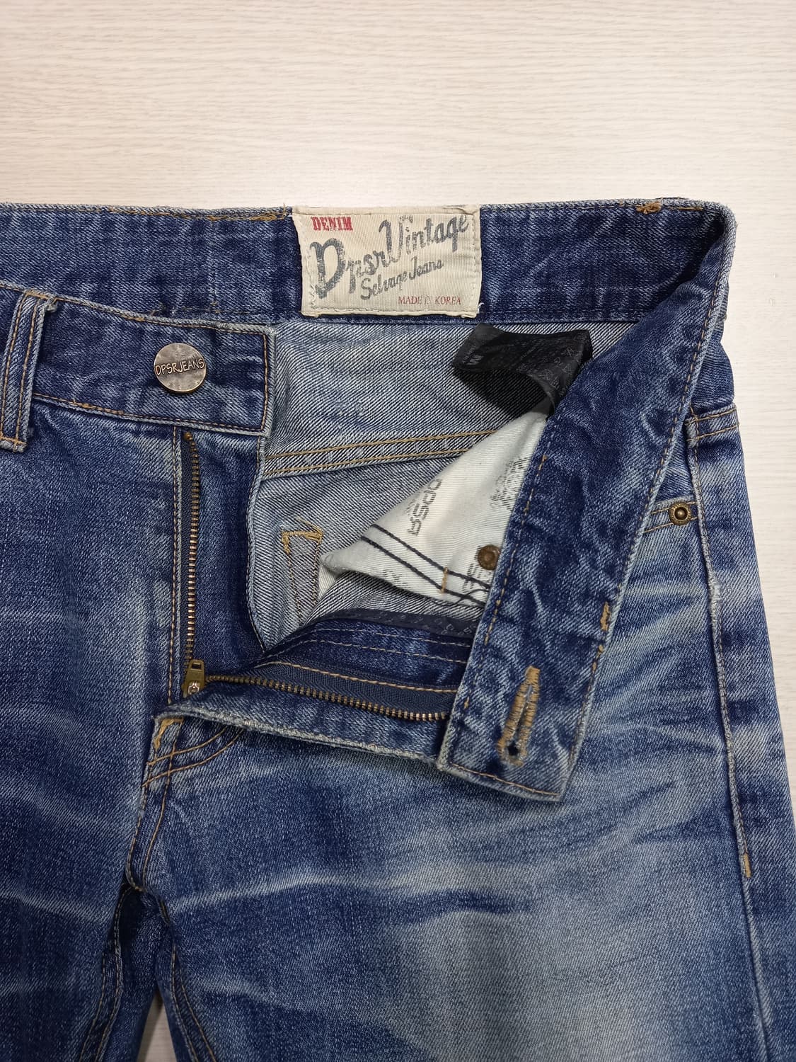 30 DPSR Kor 데미지워싱 슬림일자진 30-164 상품이미지6