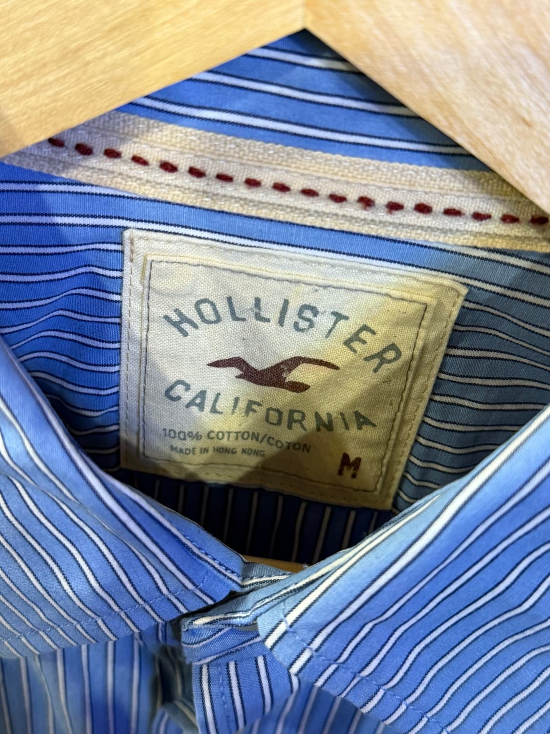 홀리스터 스트라이프 스카이 셔츠 상품이미지2