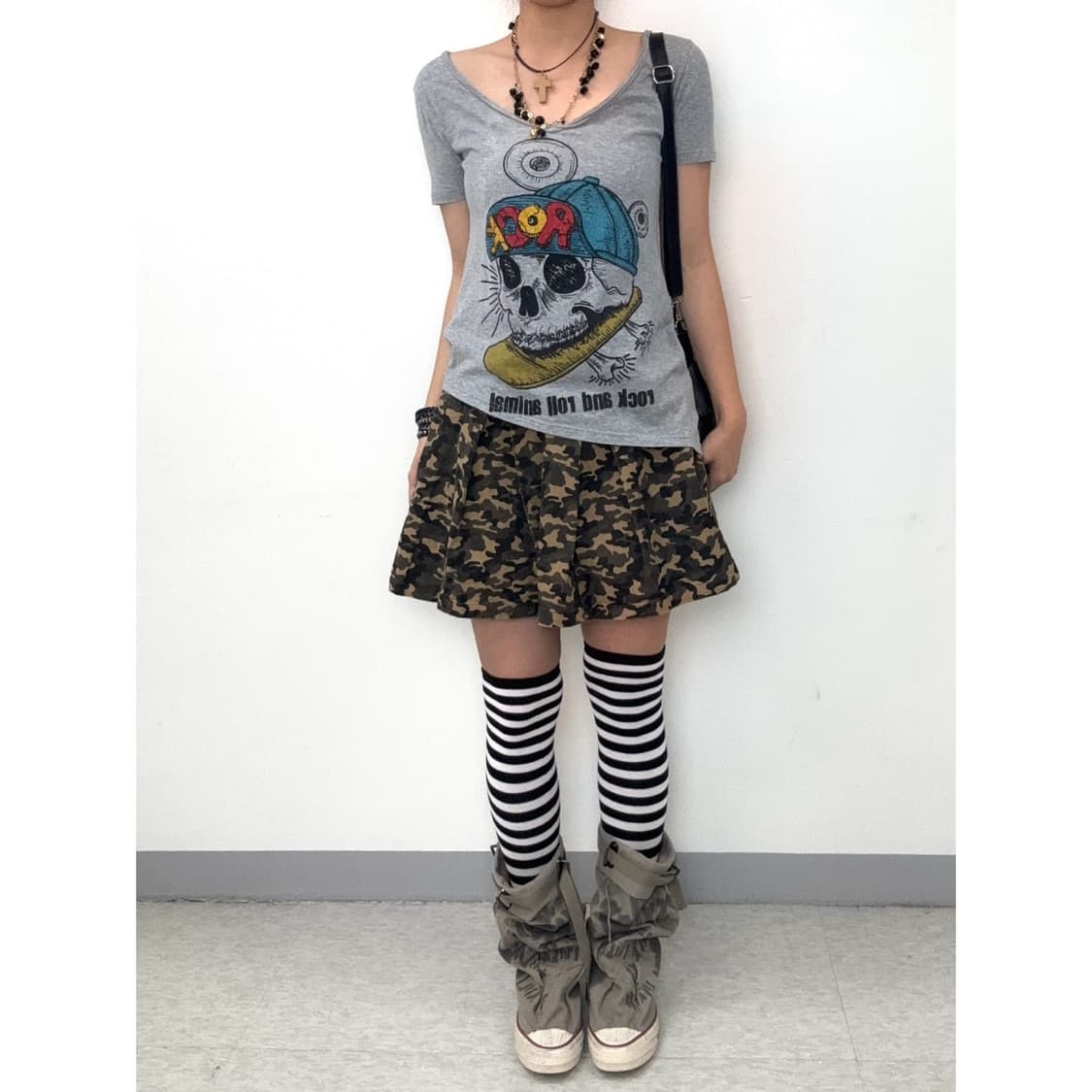 빈티지 펑크 락시크 티셔츠 상품이미지2