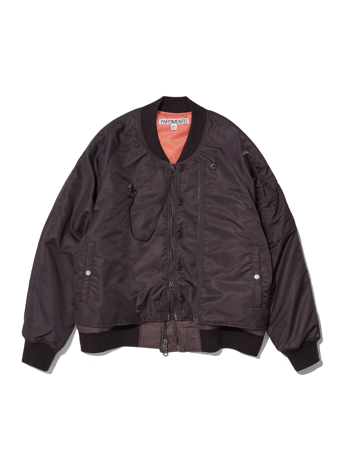 파르티멘토 우먼 레이어드 ma-1 봄버 자켓 상품이미지1