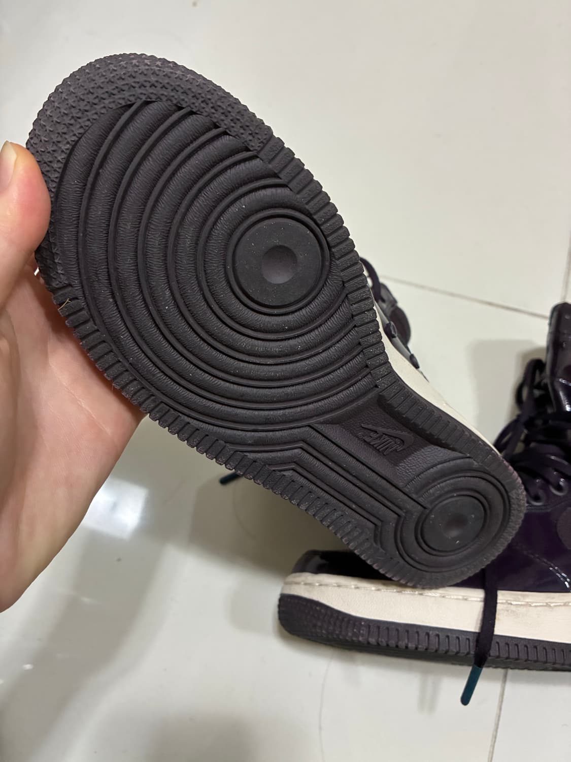 나이키 포도와인 sf 에어포스1 키치 y2k 상품이미지6