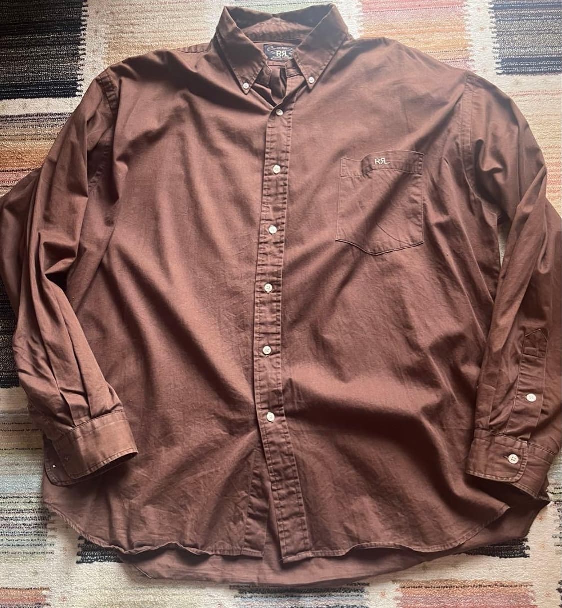 90s RRL BD자수셔츠 상품이미지1