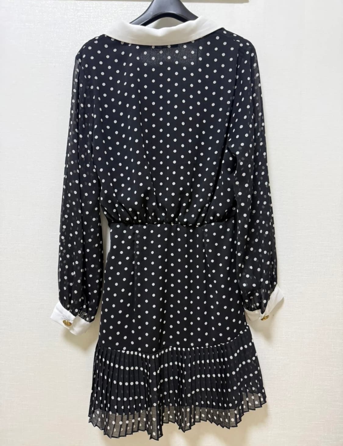자라 도트 원피스 (S) 상품이미지3