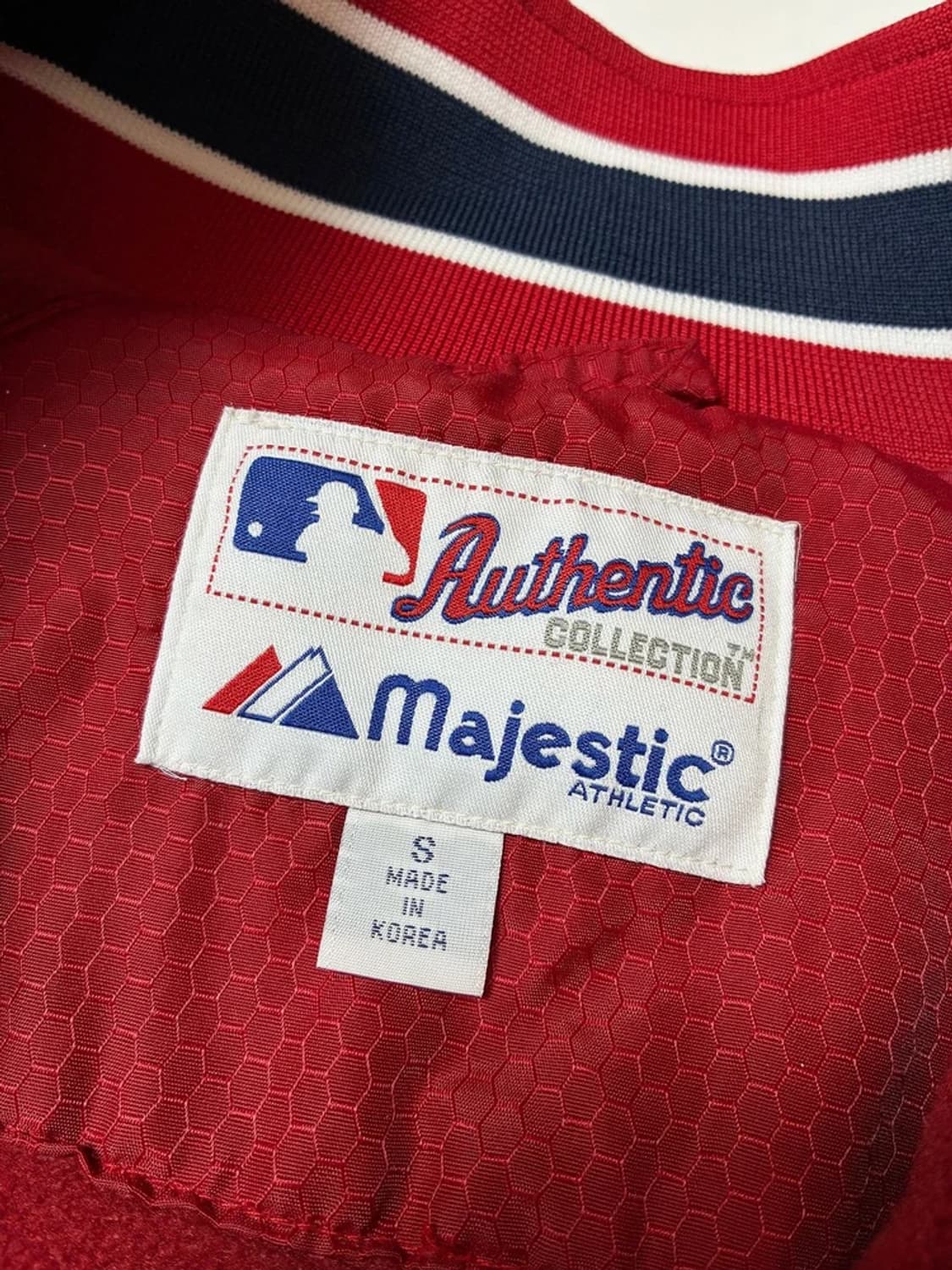 마제스틱 레드삭스 베이스볼 자켓 PN8278 상품이미지8