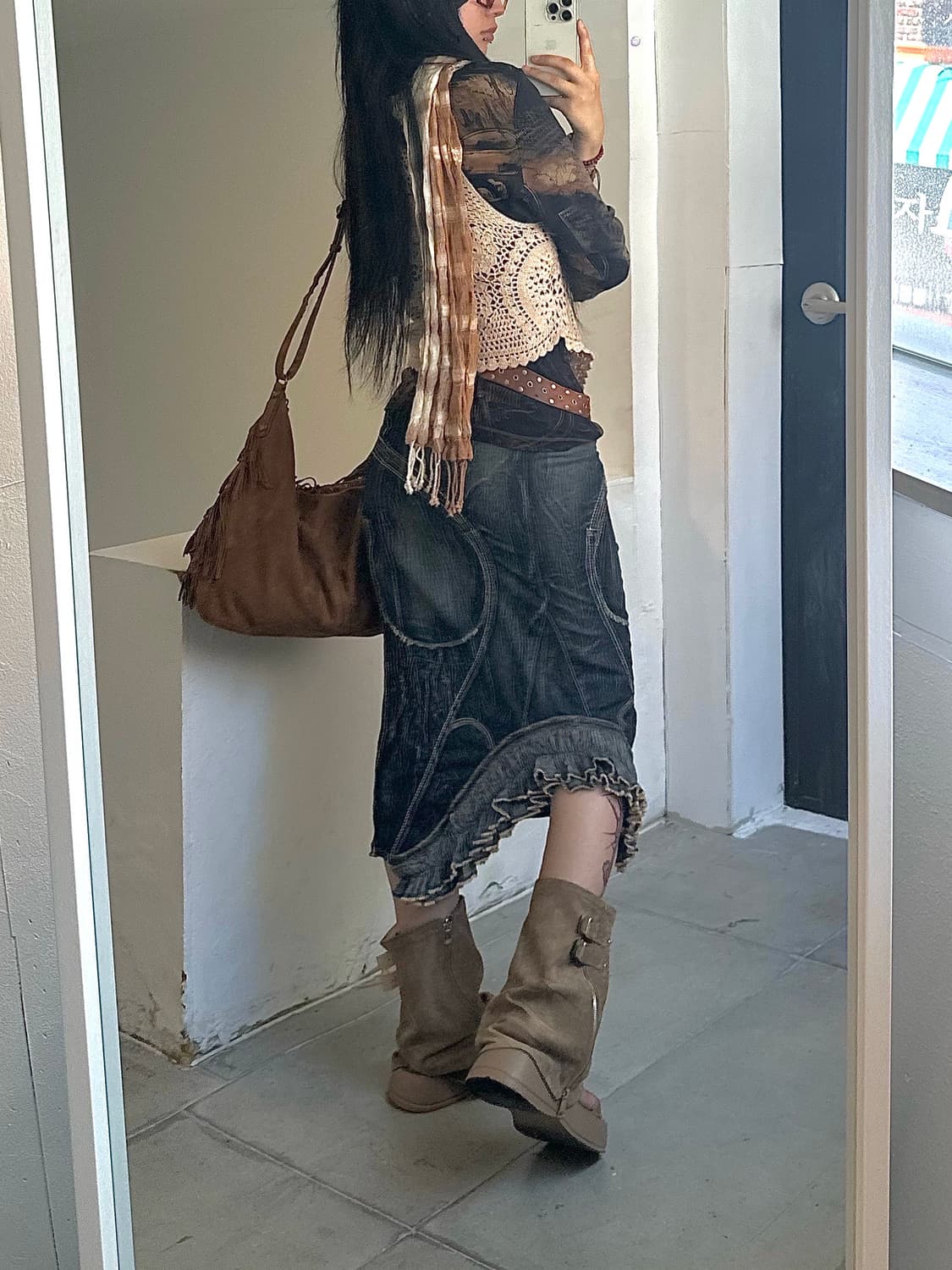 Marithe Francois Girbaud Skirt 상품이미지4
