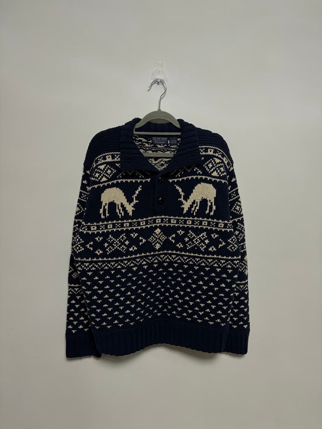 폴로 진스컴퍼니 노르딕 코위챤 니트 상품이미지2