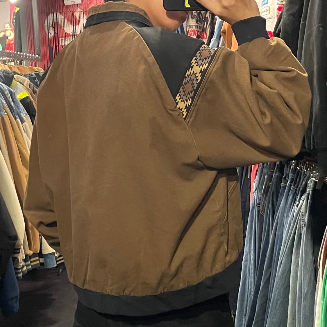 [IM] VTG 빈티지 브라운 카라 워크자켓 상품이미지6