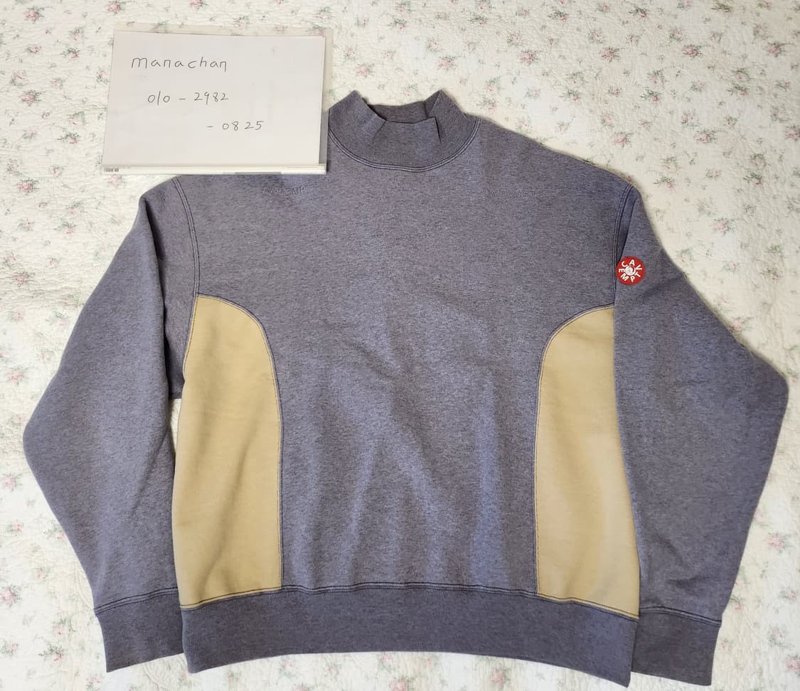 카브엠트CAVEMPT/모크넥 스웻셔츠/L 상품이미지1