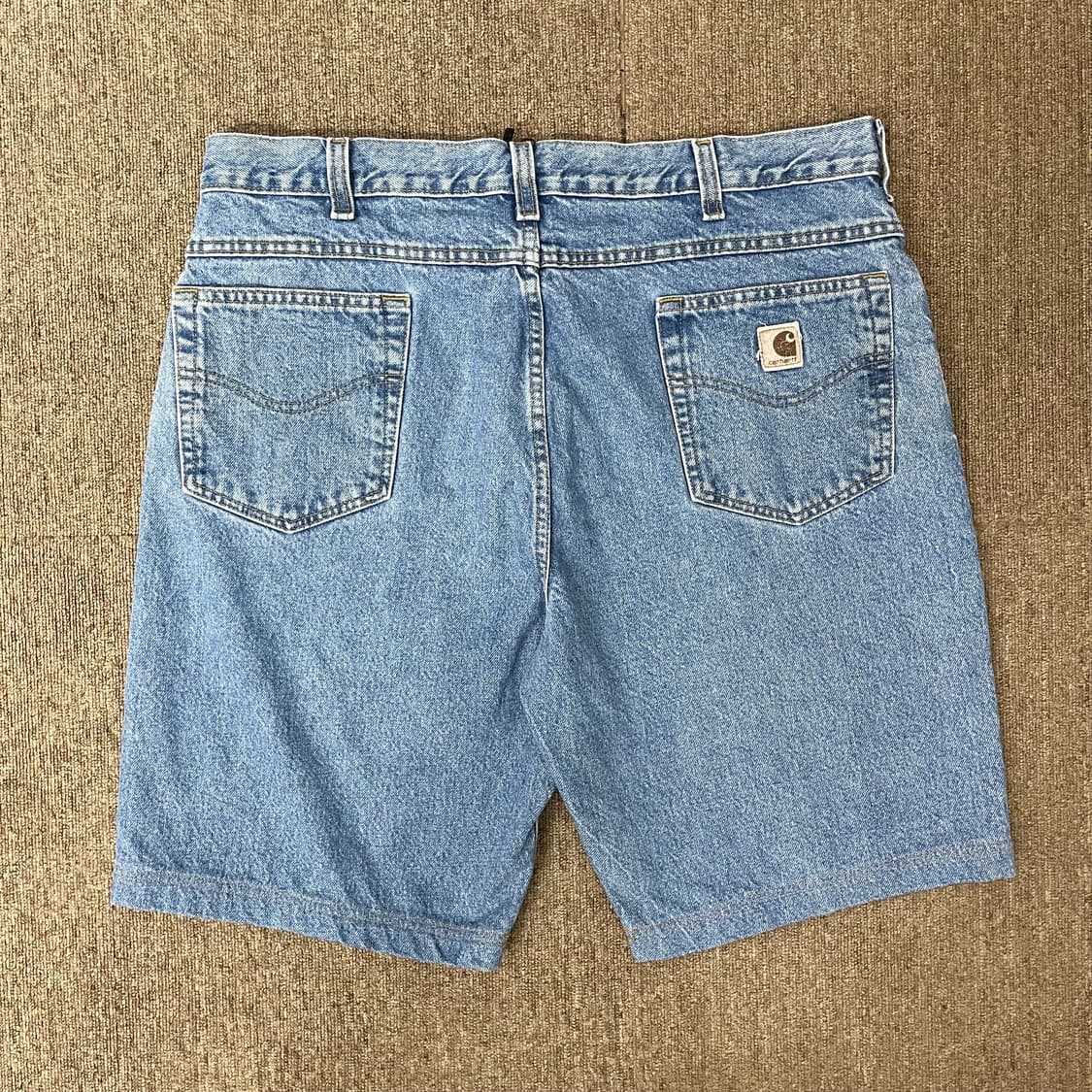  (40) Carhartt 칼하트 컷오프 데님 반바지  상품이미지4