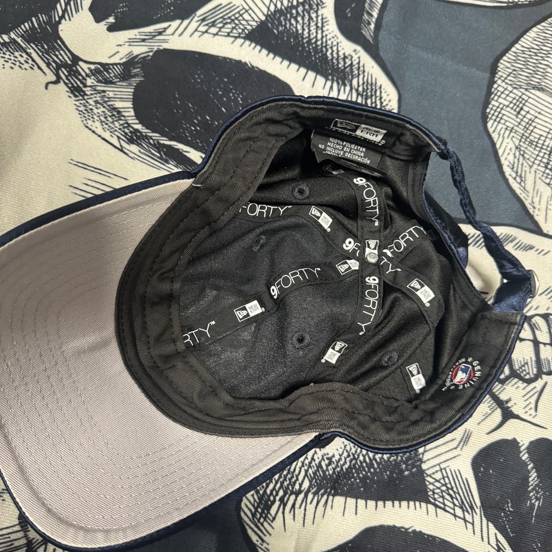 mlb 엠엘비 뉴욕 양키스 유광 볼캡  상품이미지6