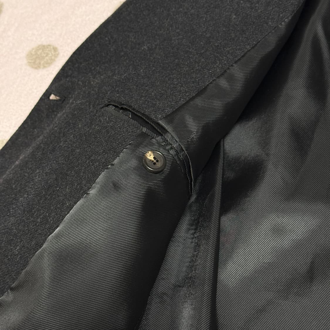 시어드 울자켓 차콜 상품이미지4